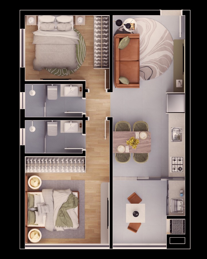 Apartamento, 3 quartos - Foto 11