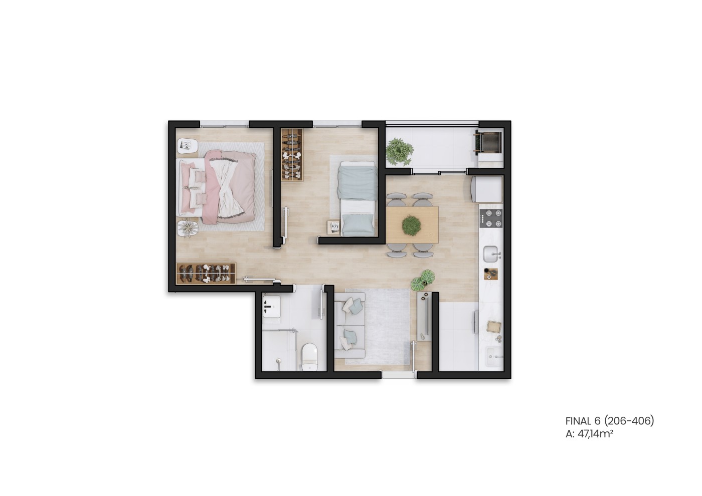 Casa, 2 quartos - Foto 7