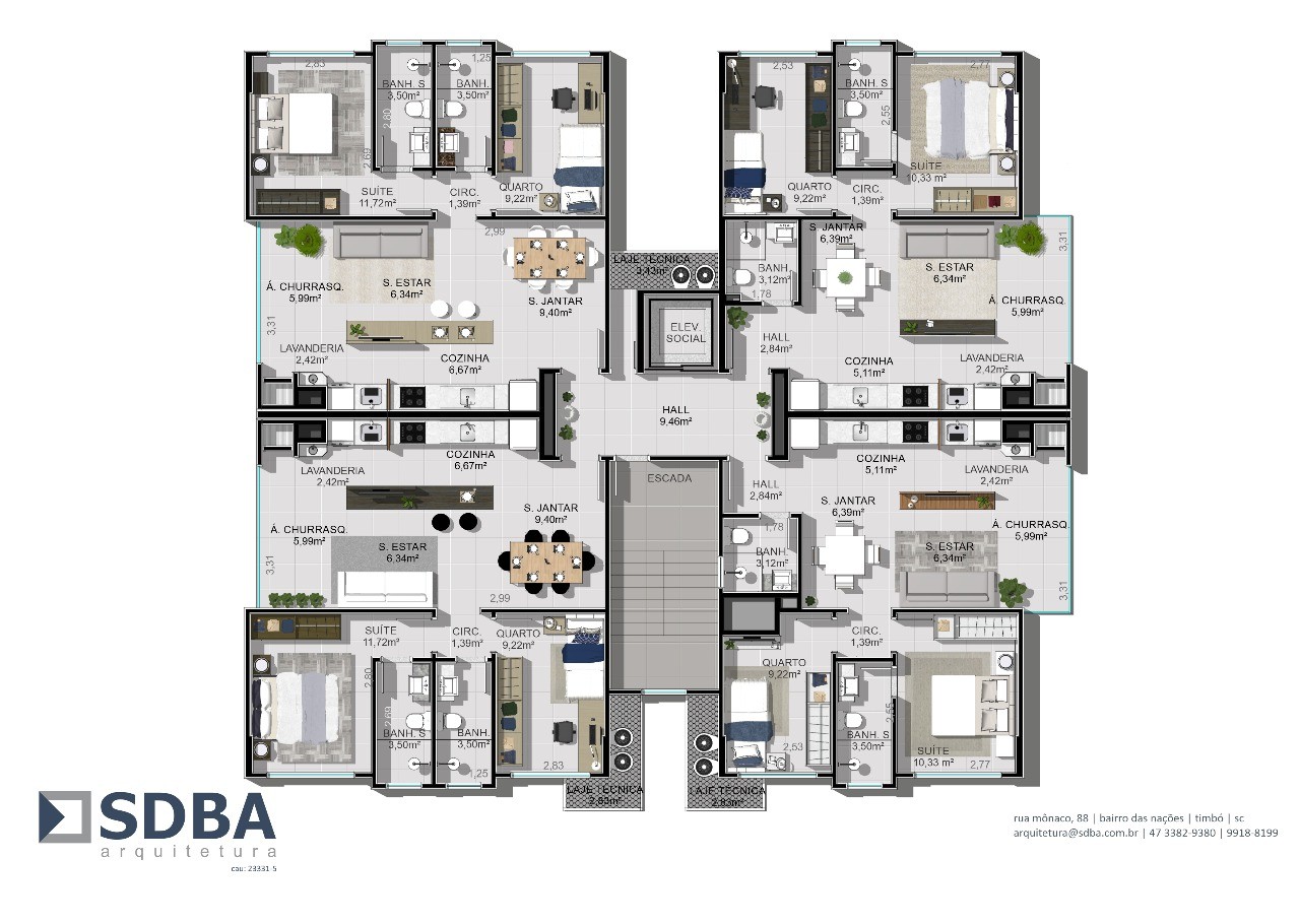 Apartamento, 1 quarto - Foto 5